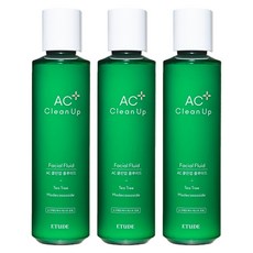 에뛰드하우스 AC클린업 플루이드, 180ml, 3개