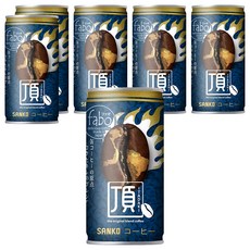 SANKO fabo 優質濃郁咖啡, 185ml, 6個