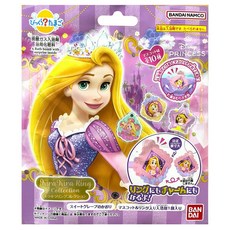 BANDAI 泡澡公仔沐浴球 紫色葡萄香 長髮公主閃亮粉盒 55g, 混合顏色, 1包