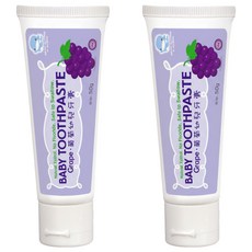 KU.KU Duckbill 酷咕鴨 幼兒牙膏 葡萄風味 6個月以上, 50g, 2條