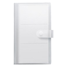 MaDaKkuMi 大容量名片整理簿 名片冊 120入, 透明, 3層