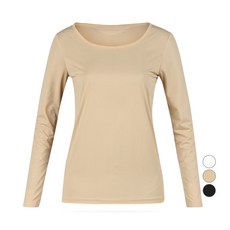 luxgolf 女性圓領AQUA-X涼感內搭衣 LX2M301W