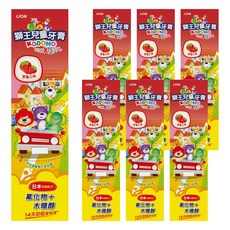 KODOMO 兒童牙膏 草莓 6歲以上, 45g, 1入, 7條