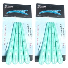 Bada 完美髮夾, 薄荷色, 8支