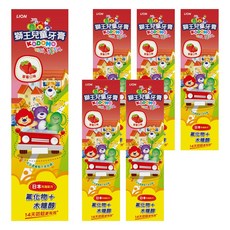 KODOMO 兒童牙膏 草莓 6歲以上, 45g, 6條