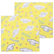 三麗鷗 大耳狗 喜拿 金屬包裝紙 黃色, 2個, 肉桂黃