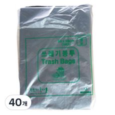 Cleaningisgood Cleanmate 加厚塑膠袋 黑色, 40個, 110L