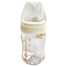 evorie 愛得利 Tritan 新生兒寬口徑奶瓶 160mL 適合0-3月新生兒, 240mL 適合6個月以上寶寶, AA-121, 1個