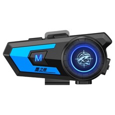 鷹之眼 摩托車頭盔藍牙耳機/安全帽耳機/機車藍芽耳機, TA-E038, 藍色