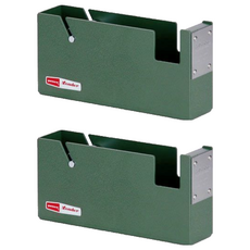 HIGHTIDE penco 桌面金屬膠帶台 DP176, 深綠色, 2個