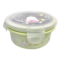 LiLFANT 樂扣圓餐盒, 1個, 上蓋 + 容器