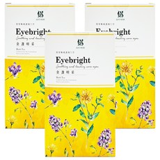 JuST HERB 香草集 金盞明采茶, 30入, 無咖啡因, 無添加人工香料, 2g, 30包, 3盒