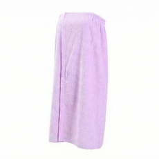 타이탄 벨크로 타올 샤워가운 FREE, 퍼플, 1개