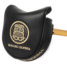 BUKURO HONMA 高爾夫推桿套 B4FUDC01, 黑色, 1個