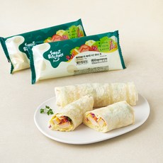 스윗밸런스 매쉬포테이토 케이준 치킨 샐러드 랩, 200g, 2개