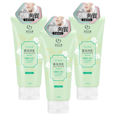 MY SCHEMING 我的心機 綠茶淨化臉部去角質凝膠, 120ml, 3件