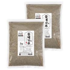 복이네먹거리 껍질째 들깨가루 탕용, 1kg, 2개