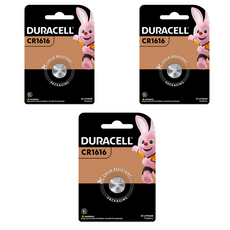 듀라셀 리튬 코인 건전지 CR1616, 3개, 1개입