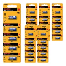 코닥 맥스 23A MN21 12V 알카라인 건전지, 5개입, 6개