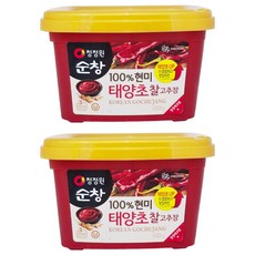 清淨園 Sun Chang 淳倉 韓式辣椒醬 大麥發酵製成 嚴選辣椒製作 香辣不死鹹 不添加色素, 500g, 2盒