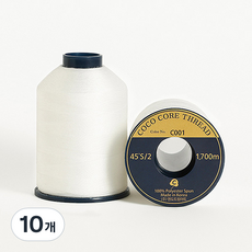 COTTONVILL KOASA 高品質縫紉機縫紉線 45 支 2 總和 2p, C001, 10個