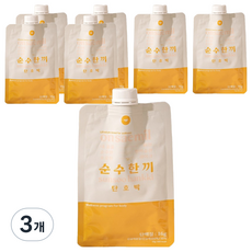 온새밀 순수한끼 단백질 식사대용 선식 쉐이크 단호박 7p, 3개, 350g