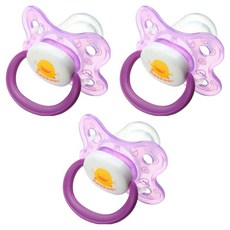 PiYOPiYO 黃色小鴨 較大拇指安撫奶嘴, 830518, 6個月以上, 3個