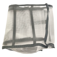 加大床單外套分格收納袋 牛津布包邊+紗網 加大5格 床單/被套/羽絨外套收納, 44 x 33 x 22cm, 1個