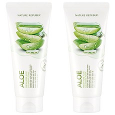 네이처리퍼블릭 프레시 허브 알로에 클렌징 폼, 170ml, 2개