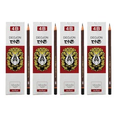 munhwA THEZONE 鉛筆 4B 12P, 4個