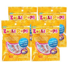 Jolly Pop 棒棒糖 橙味, 40g, 4袋