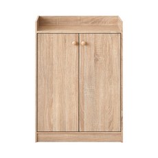 HOPMA 合馬家具 設計款二門鞋櫃, 漂流木 淺橡木, 5層