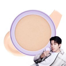 THE FACE SHOP 菲詩小舖 貼妝恆潤網狀氣墊粉餅補充蕊 12g, V201 Apricot Beige, 1個