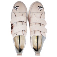 迪士尼 米妮經典造型休閒鞋 女童 可愛舒適 魔鬼氈設計, 1入