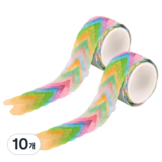 인디케이 비몽사몽 하트 마스킹 테이프, 10개