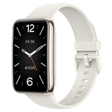 ANTIAN 時尚舒適矽膠防水運動錶帶, 1個, 白色