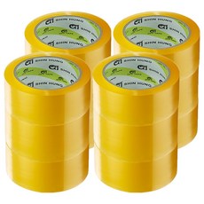 Shin Hung 紙箱膠帶 輕包裝 透明 50m, 12個