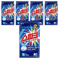 Spark 經典洗衣粉補充包, 3kg, 5個