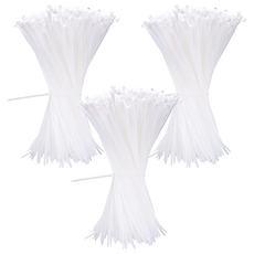 TyrannoTie 束線帶, 1500個, 白色