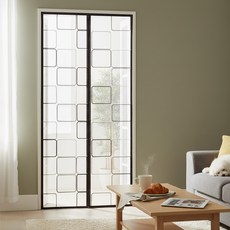 minono 米諾諾 可透光空調防蚊門簾, 顏色隨機, 1個