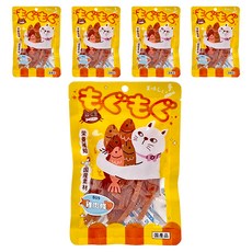 貓吃魚 寵物零食雞肉條*5包, 雞肉條, 40g