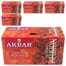 아크바 루이보스 허브차, 1.5g, 25개입, 5개