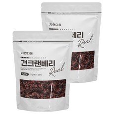 자연다움 건크랜베리, 100g, 2개