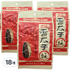 챠챠 해바라기씨 양념맛, 228g, 18개