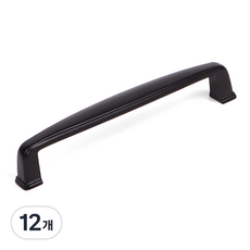 Inudeco Bridge 黑色傢俱把手 96mm, 12個