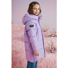 UNITED COLORS OF BENETTON. KIDS 童款長版連帽束口鴨絨外套 QADJP1461