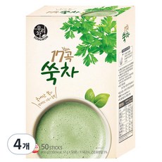 우리차 17곡쑥차, 17g, 50개입, 4개