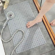 SAENGHWAL GONGSIK 方格防滑浴室墊, 單色, 1組