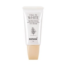 SOFNON 詩芙儂戀戀白妝前高效美白防曬飾底乳 SPF50+ 30g, 1條