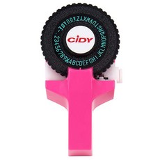 CiDY 手動標籤機 95g, 粉紅色, 1個